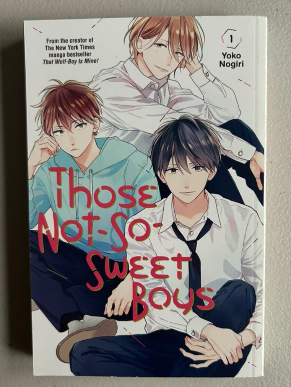 3 for $20 📚 | Those Not-So-Sweet Boys Vol 1 | Manga